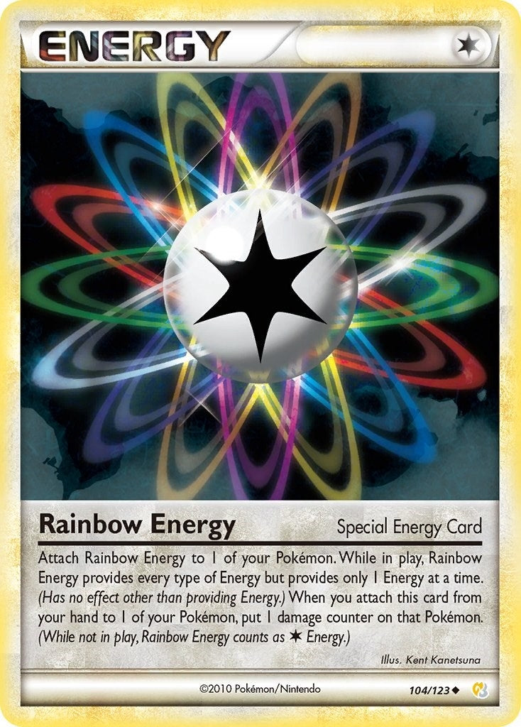 Image for Rainbow Energy (104/123) [HeartGold SoulSilver] - Pokemon