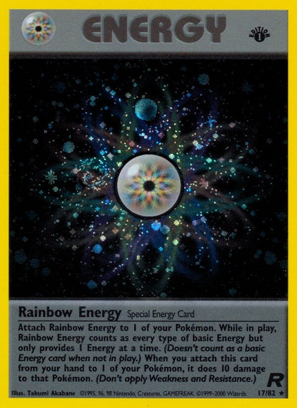 Image for Rainbow Energy (17) (17/82) [Team Rocket] - Pokemon
