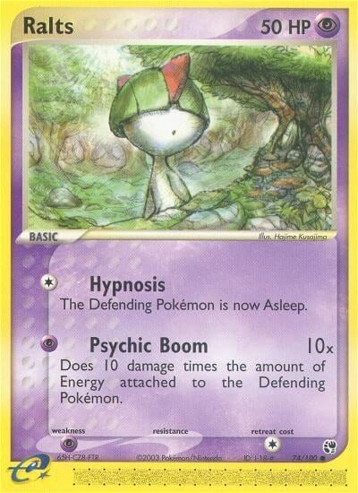 Image for Ralts (74/100) [Sandstorm] - Pokemon