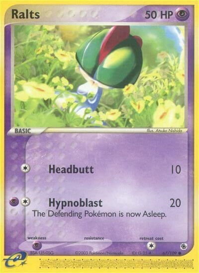 Image for Ralts (67/109) [Ruby and Sapphire] - Pokemon