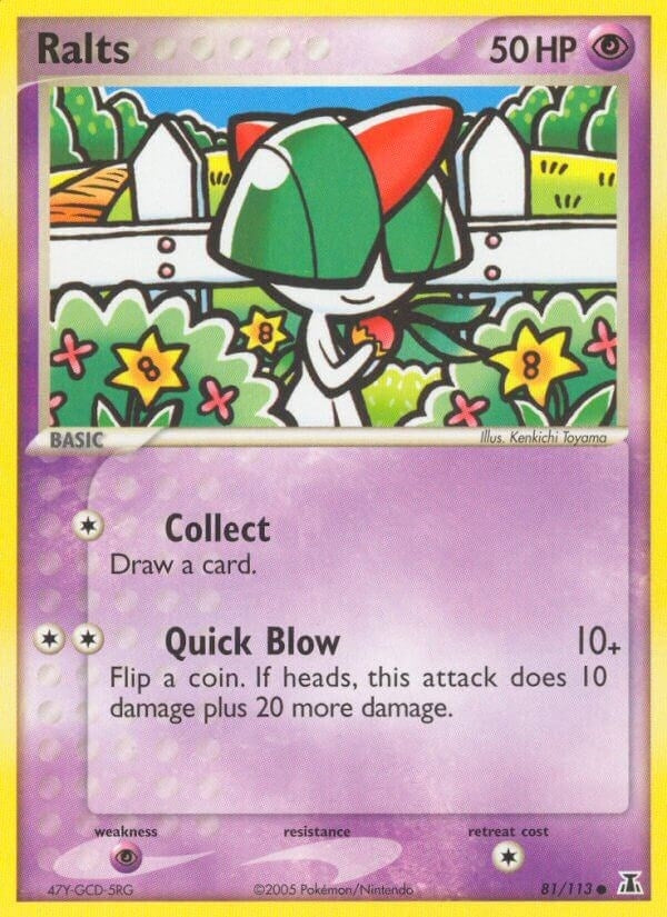Image for Ralts (81/113) [Delta Species] - Pokemon