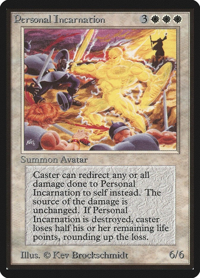 Image for Personal Incarnation [Beta Edition] - Magic: The Gathering