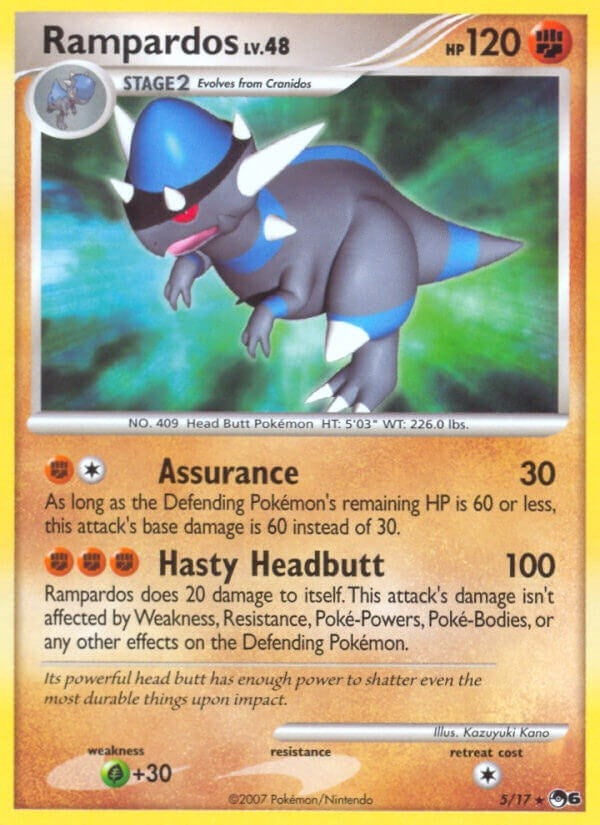 Image for Rampardos (005/017) [POP Series 6] - Pokemon