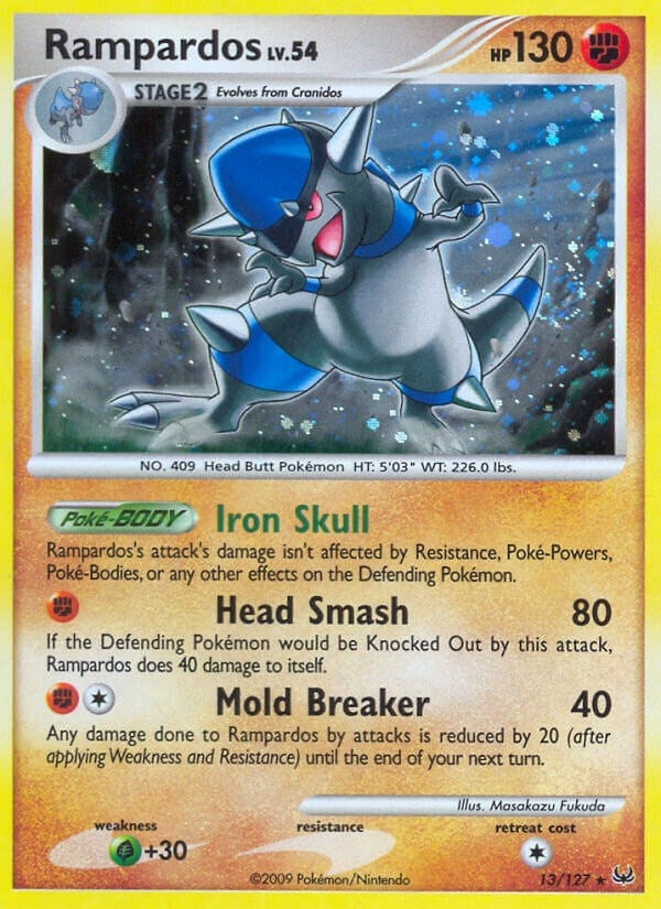 Image for Rampardos (13/127) [Platinum] - Pokemon