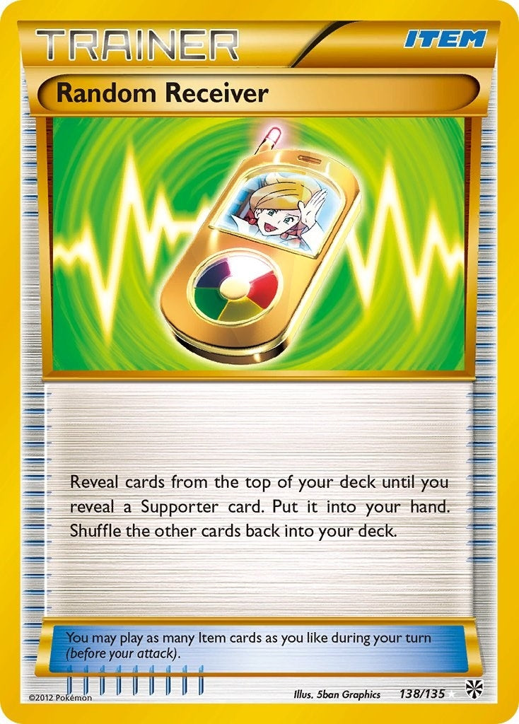 Image for Random Receiver (138/135) [Plasma Storm] - Pokemon