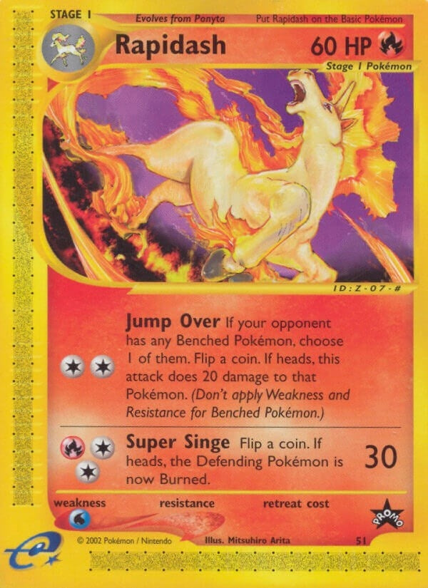Image for Rapidash (51) (51/53) [WoTC Promo] - Pokemon
