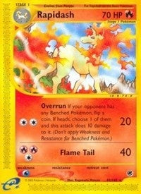 Image for Rapidash (62) (062/165) [Expedition] - Pokemon