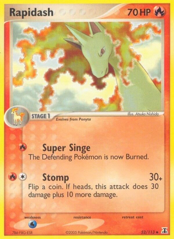 Image for Rapidash (52/113) [Delta Species] - Pokemon