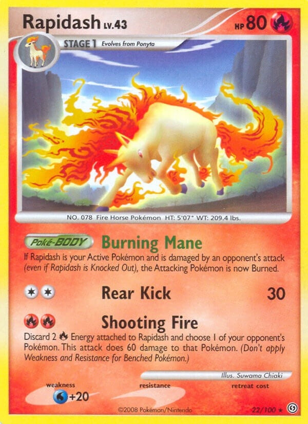 Image for Rapidash (22/100) [Stormfront] - Pokemon