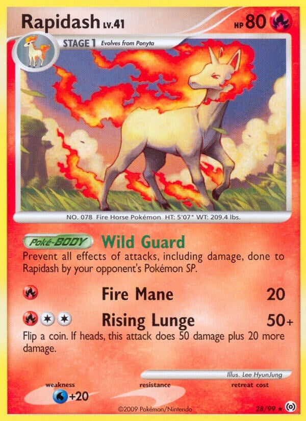 Image for Rapidash (28) (28/99) [Arceus] - Pokemon