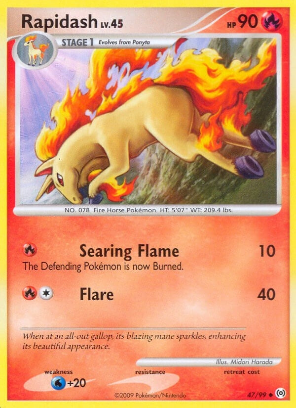 Image for Rapidash (47) (47/99) [Arceus] - Pokemon