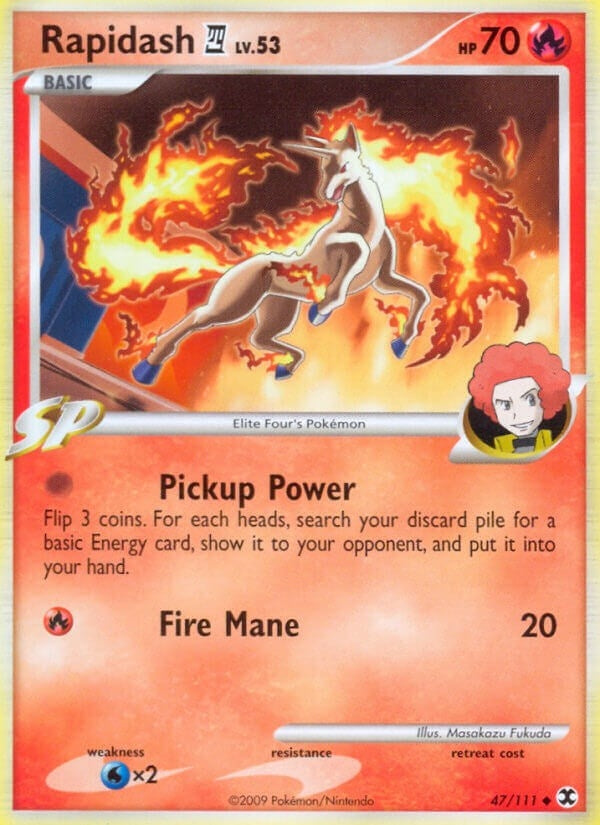 Rapidash E4 (47/111) [Rising Rivals]