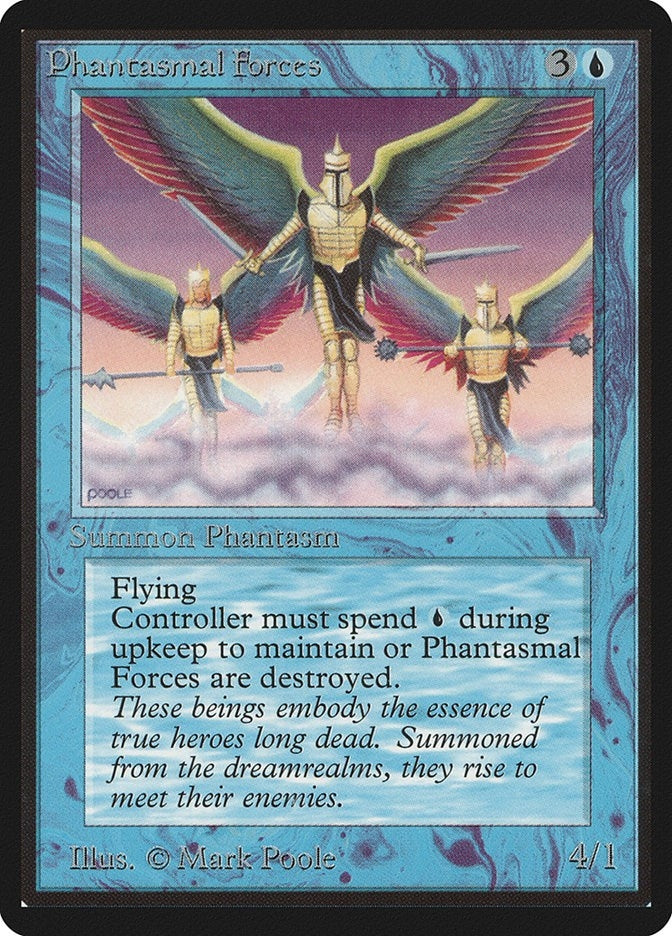 Image for Phantasmal Forces [Beta Edition] - Magic: The Gathering