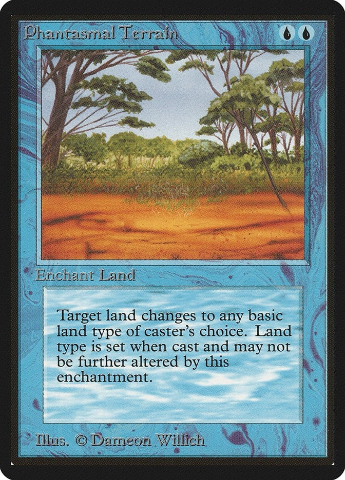 Image for Phantasmal Terrain [Beta Edition] - Magic: The Gathering