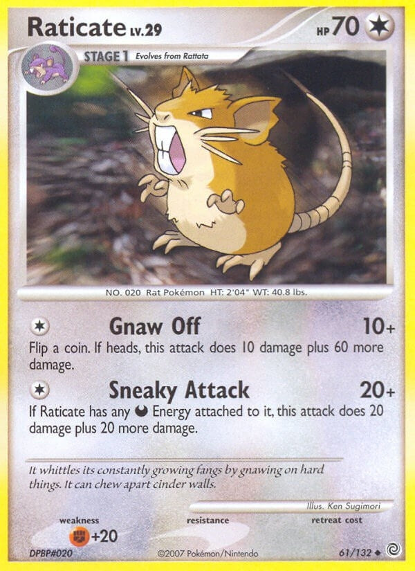 Image for Raticate (61/132) [Secret Wonders] - Pokemon