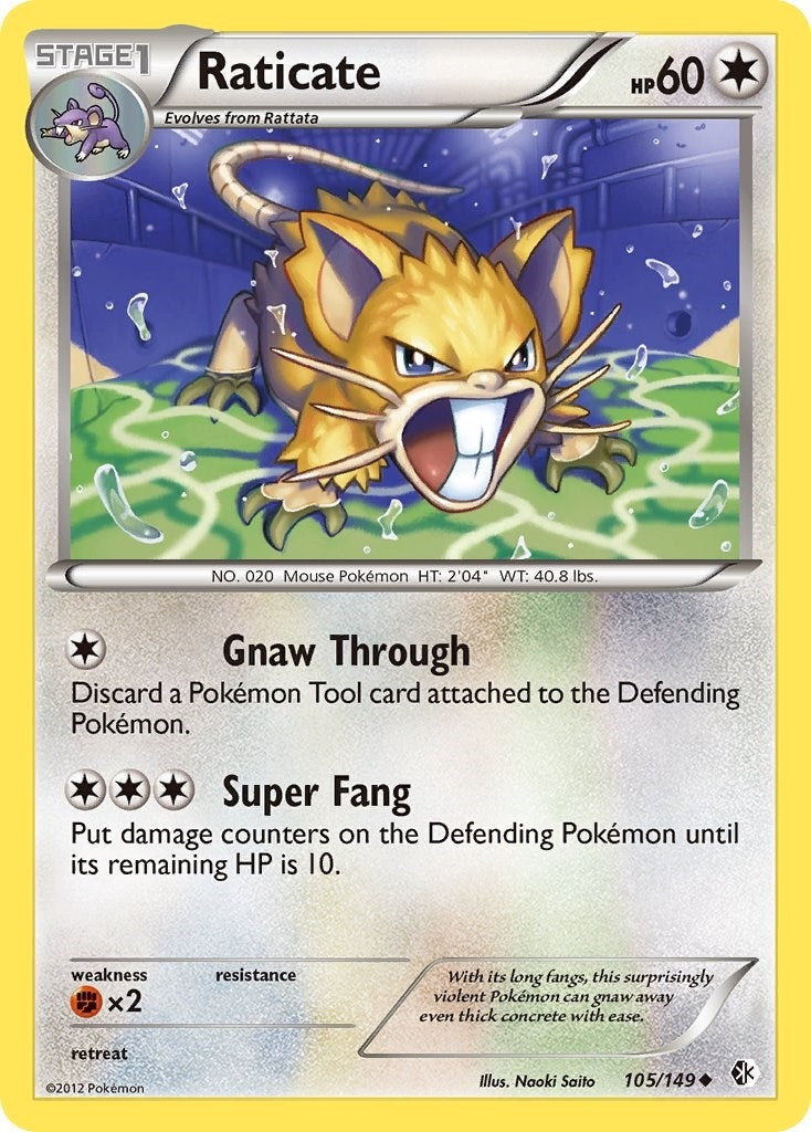 Image for Raticate (105/149) [Boundaries Crossed] - Pokemon