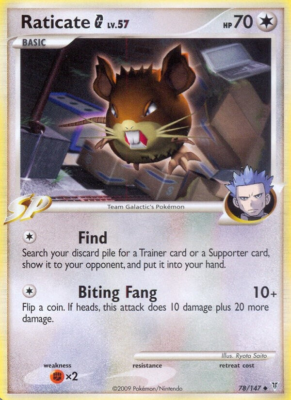 Image for Raticate G (78) [Supreme Victors] - Pokemon