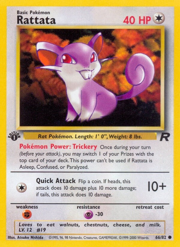 Image for Rattata (66/82) [Team Rocket] - Pokemon