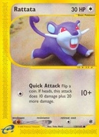 Image for Rattata (128/165) [Expedition] - Pokemon