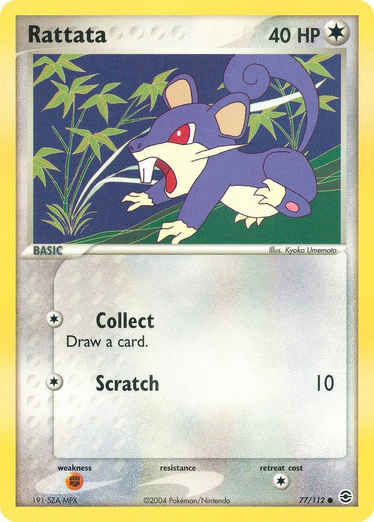 Image for Rattata (77/112) [FireRed & LeafGreen] - Pokemon