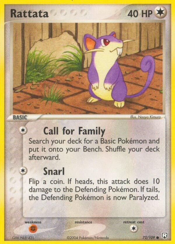 Image for Rattata (72/109) [Team Rocket Returns] - Pokemon