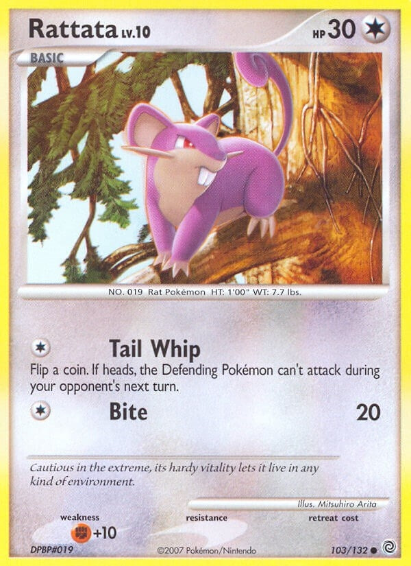 Image for Rattata (103/132) [Secret Wonders] - Pokemon