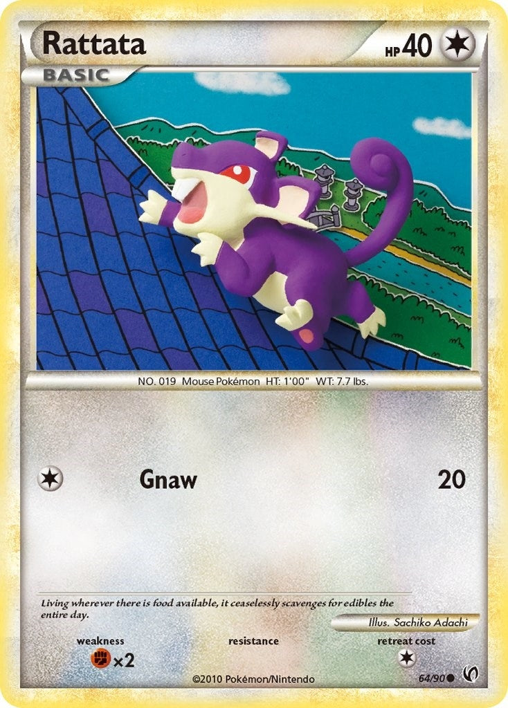 Image for Rattata (64/90) [Undaunted] - Pokemon
