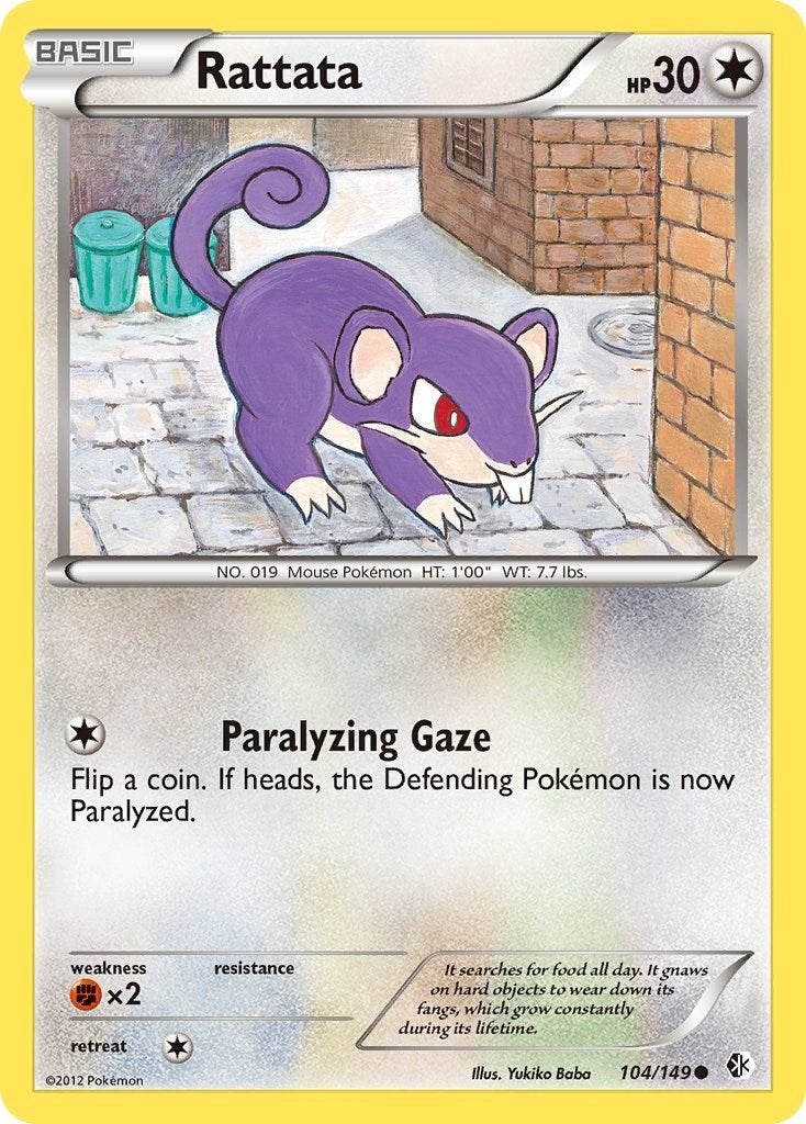 Image for Rattata (104/149) [Boundaries Crossed] - Pokemon