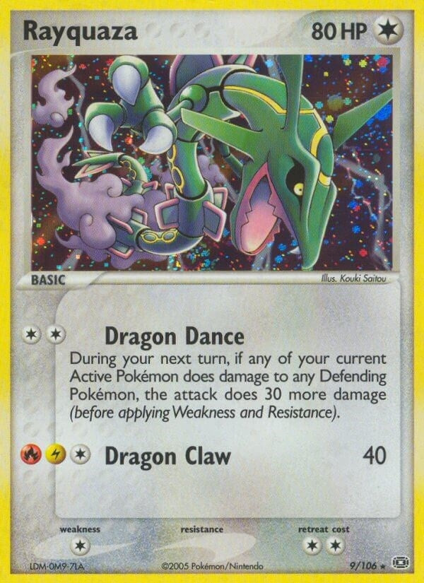 Image for Rayquaza (9/106) [Emerald] - Pokemon