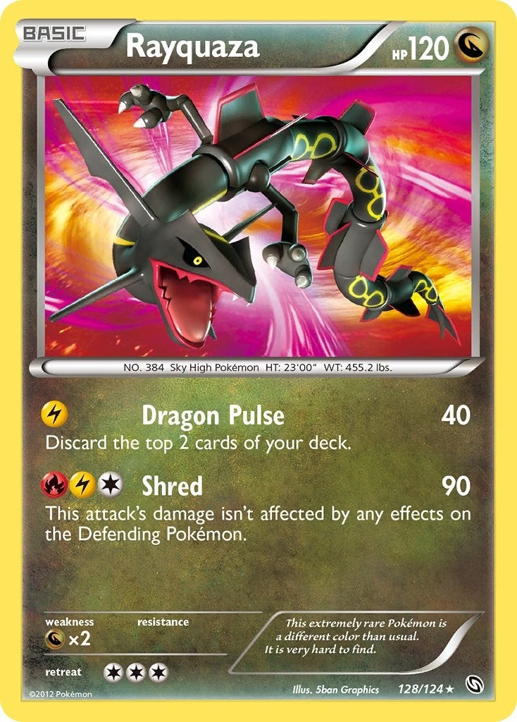 Image for Rayquaza (128/124) [Dragons Exalted] - Pokemon