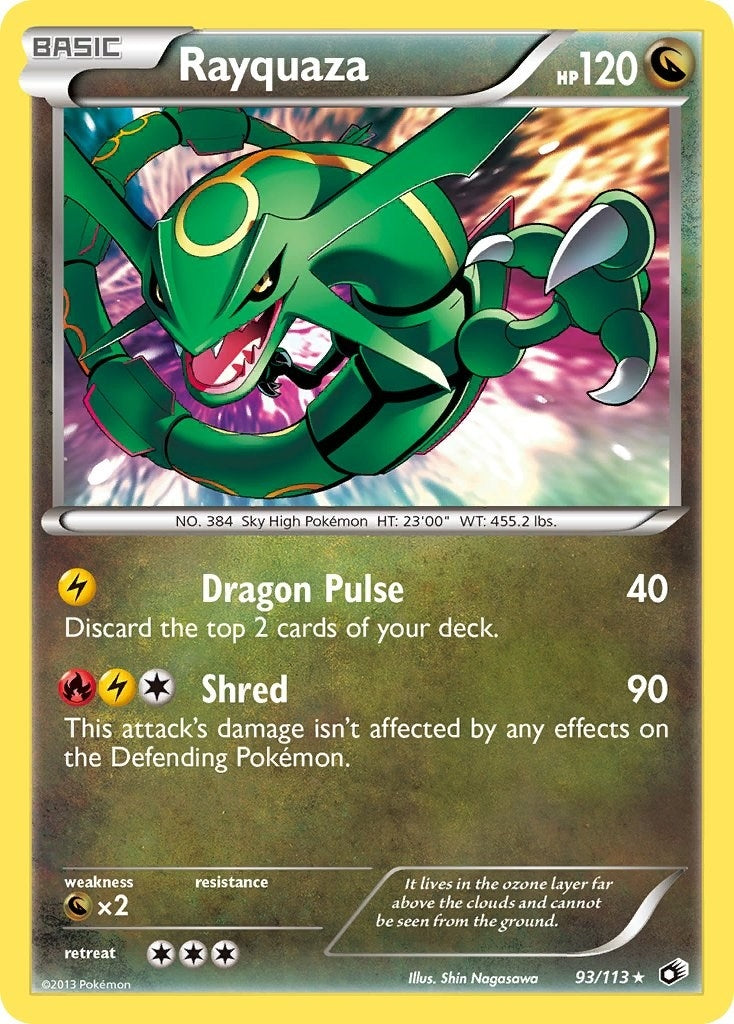 Image for Rayquaza (93/113) [Legendary Treasures] - Pokemon