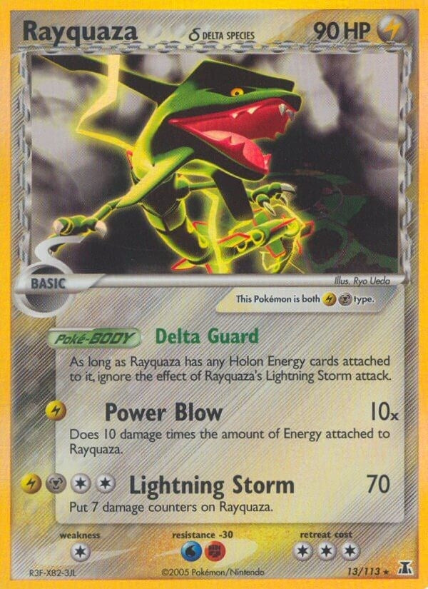 Image for Rayquaza (Delta Species) (13/113) [Delta Species] - Pokemon
