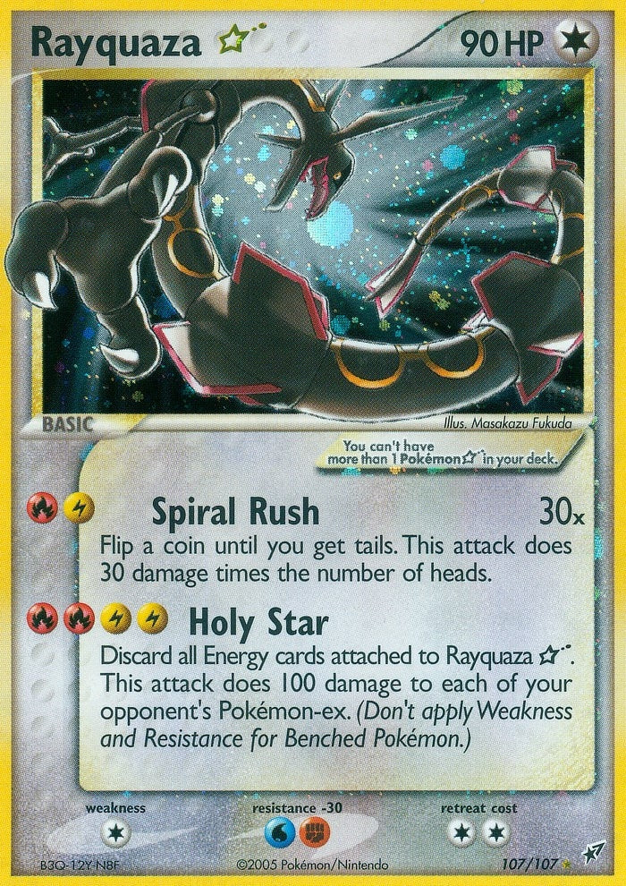 Image for Rayquaza Star (107/107) [Deoxys] - Pokemon