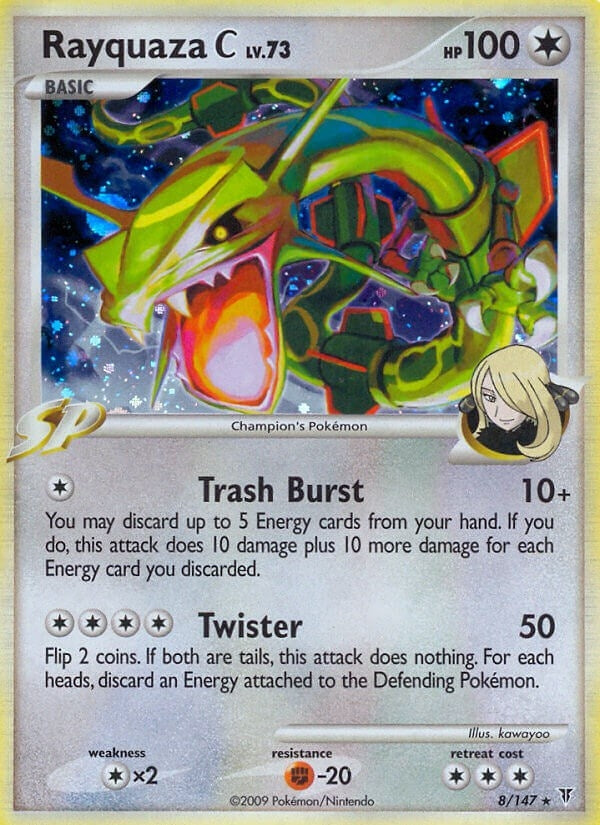 Image for Rayquaza C (8) [Supreme Victors] - Pokemon
