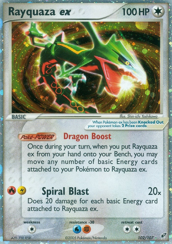 Image for Rayquaza ex (102/107) [Deoxys] - Pokemon