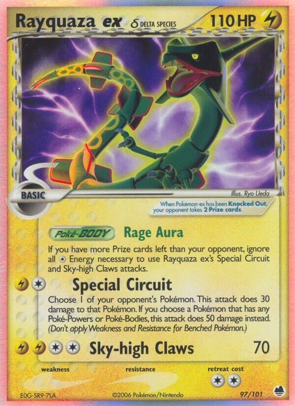 Image for Rayquaza ex (Delta Species) (97/101) [Dragon Frontiers] - Pokemon