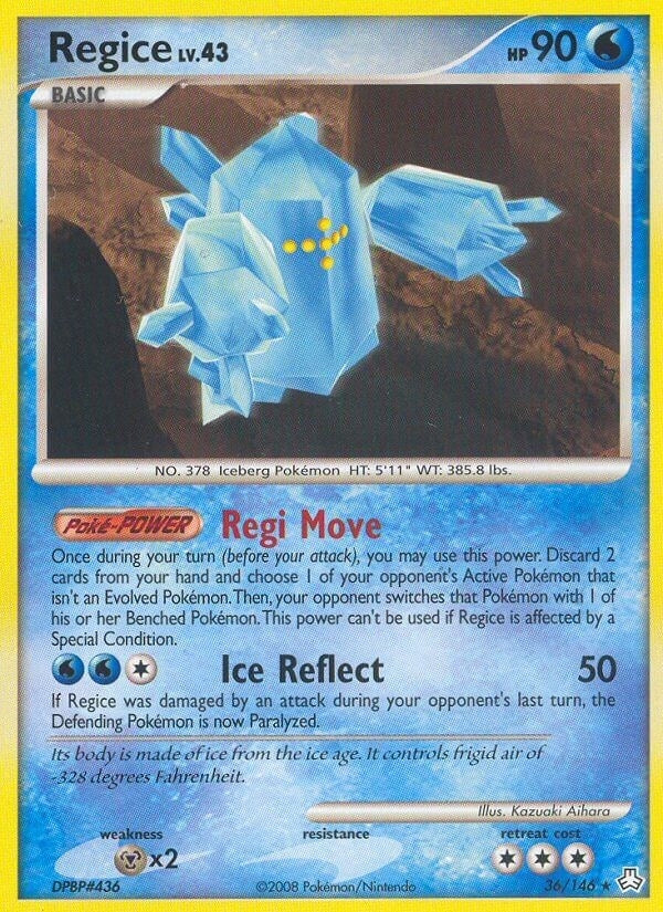 Image for Regice (36/146) [Legends Awakened] - Pokemon