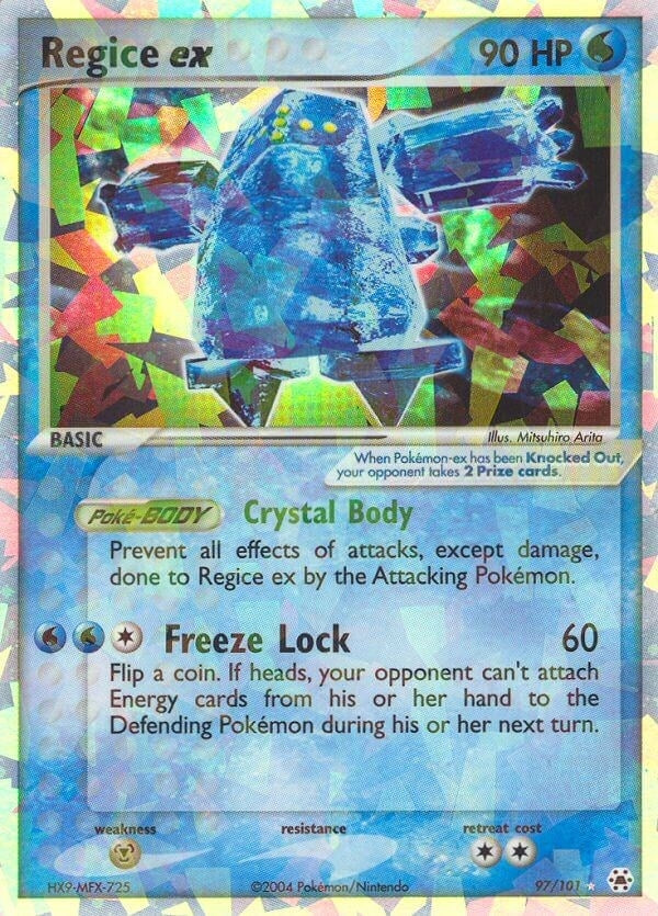 Image for Regice ex (97/101) [Hidden Legends] - Pokemon