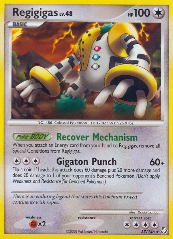 Image for Regigigas (37) (37/146) [Legends Awakened] - Pokemon