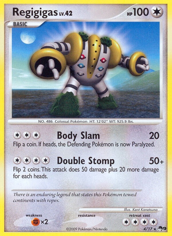 Image for Regigigas (004/017) [POP Series 9] - Pokemon