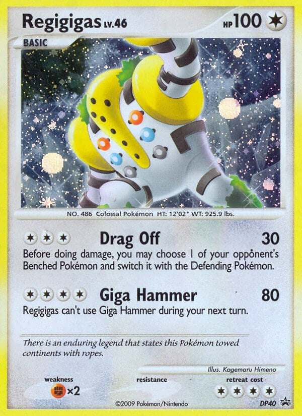 Image for Regigigas - DP40 (DP40) [Diamond and Pearl Promos] - Pokemon