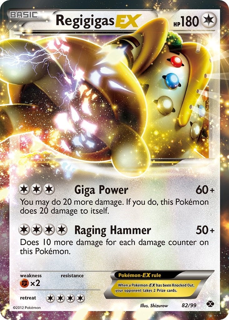 Regigigas EX (82/99) [Next Destinies]