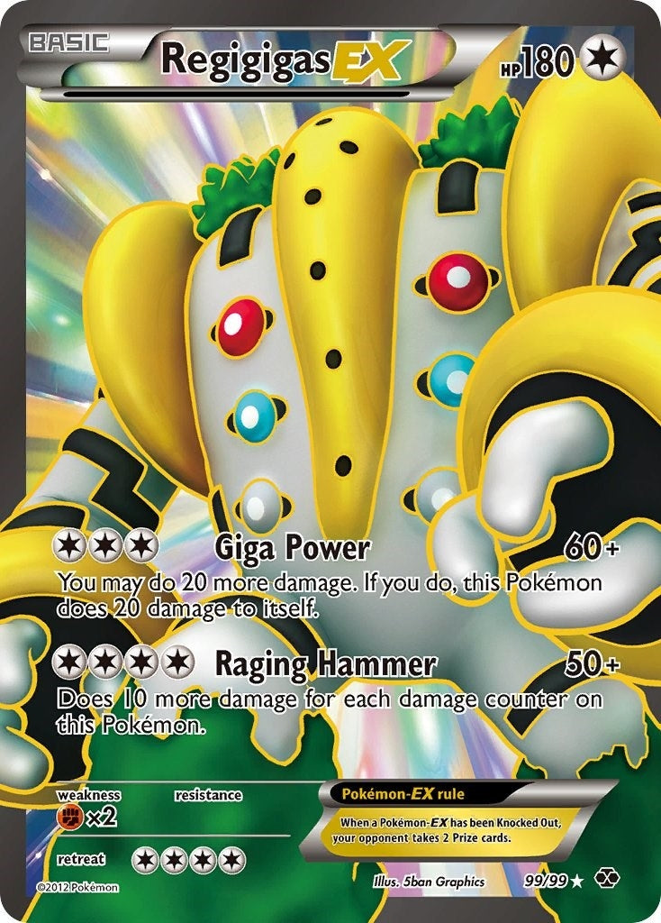 Image for Regigigas EX (99 Full Art) (99/99) [Next Destinies] - Pokemon