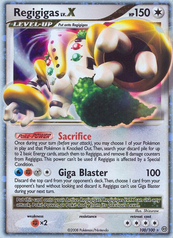 Regigigas LV.X (100/100) [Stormfront]