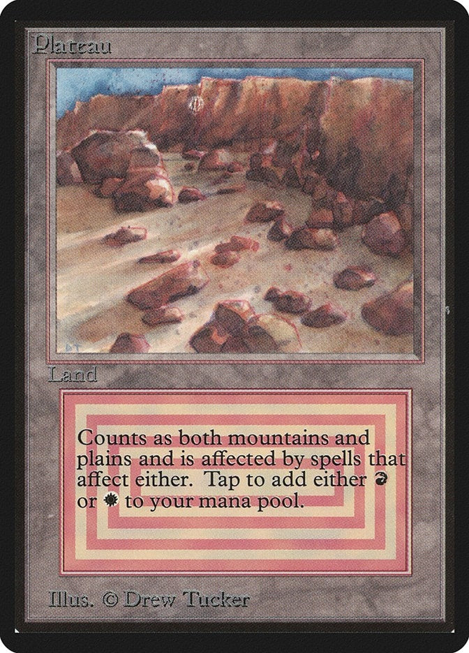 Image for Plateau [Beta Edition] - Magic: The Gathering