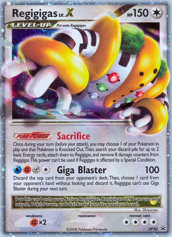 Image for Regigigas LV.X - DP30 (DP30) [Diamond and Pearl Promos] - Pokemon