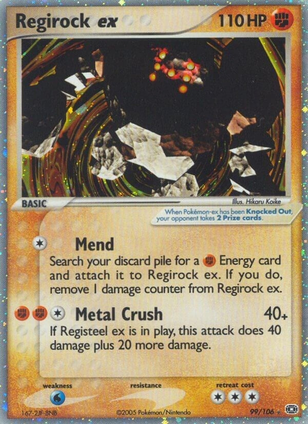 Image for Regirock ex (99/106) [Emerald] - Pokemon