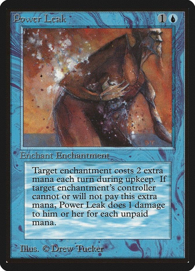Image for Power Leak [Beta Edition] - Magic: The Gathering