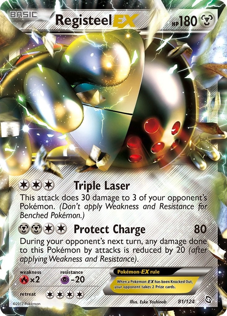 Image for Registeel EX (81/124) [Dragons Exalted] - Pokemon
