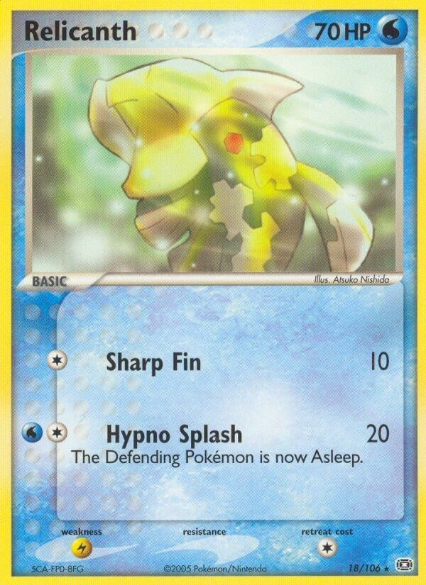 Image for Relicanth (18/106) [Emerald] - Pokemon